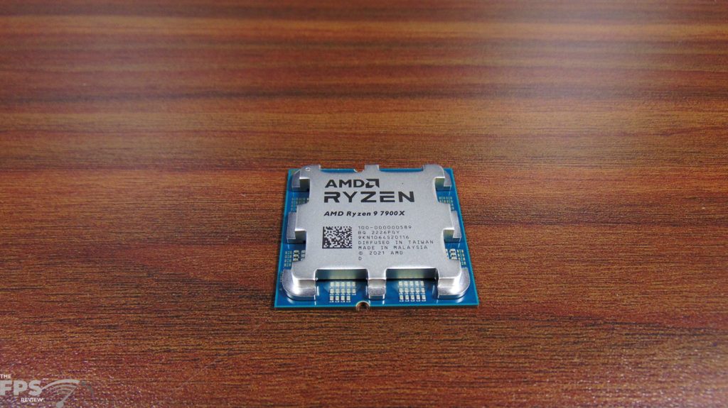 AMD Ryzen 9 7900X CPU Top View