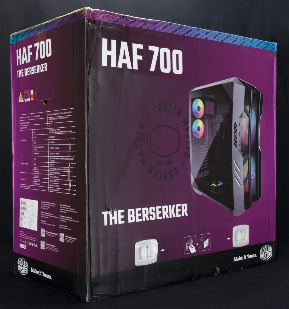 Cooler Master HAF 700 box front