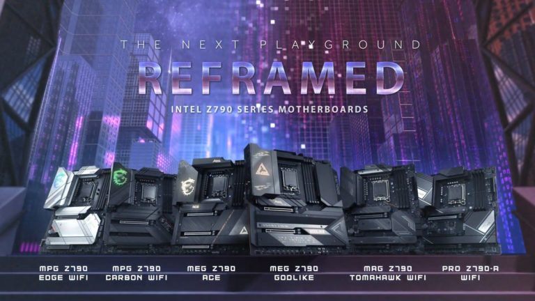 MSI Announces Z790 Motherboards for 13th Gen Intel Core Processors
