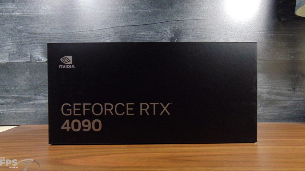 NVIDIA GeForce RTX 4090 Founders Edition Video Card Box Front