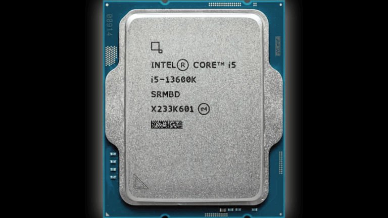 Intel Core i5-13600K CPU Top View