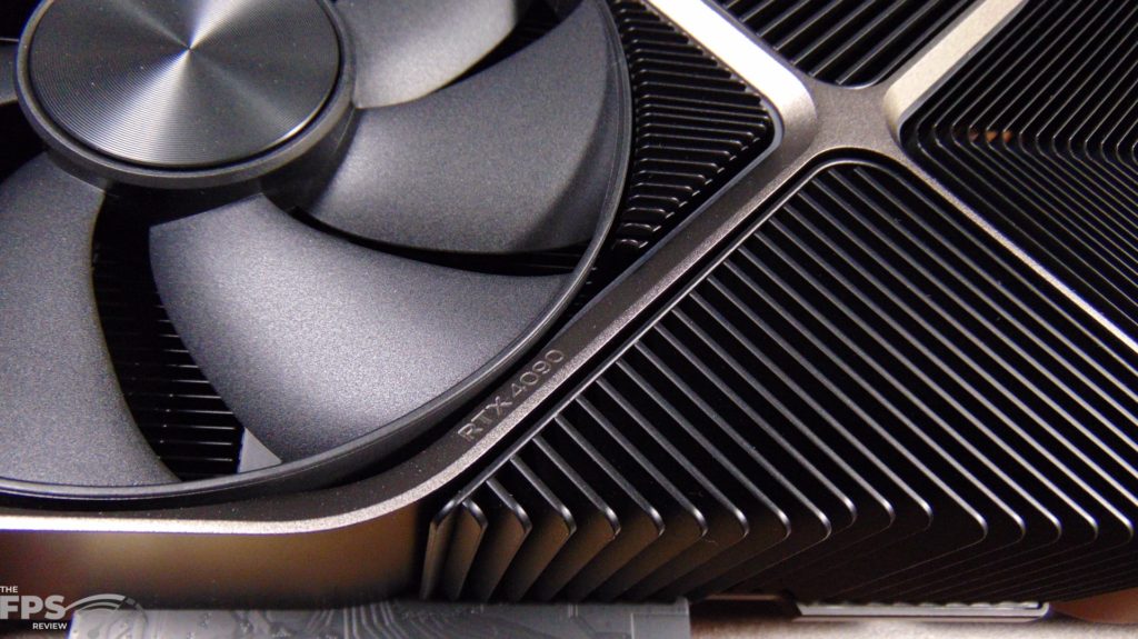 NVIDIA GeForce RTX 4090 Founders Edition Video Card Front Logo