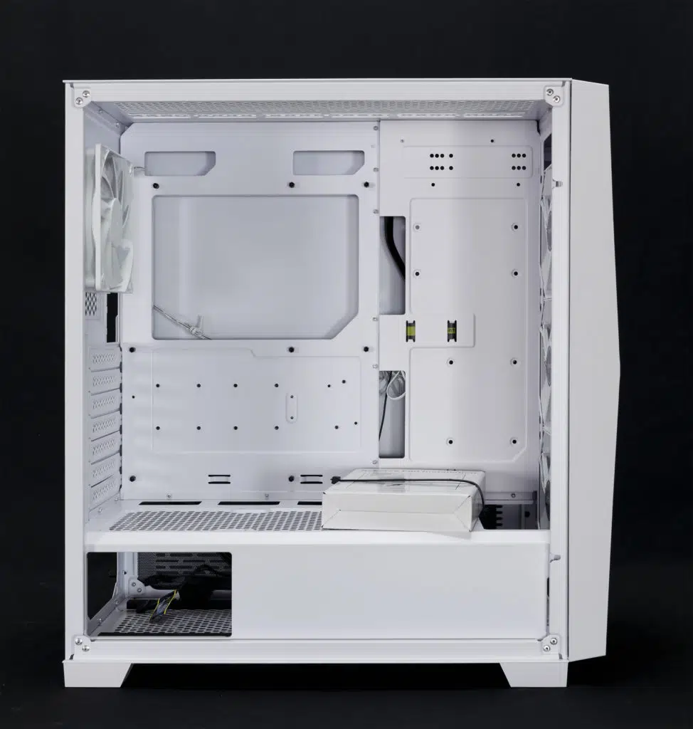 Antec DF800 FLUX White left side open
