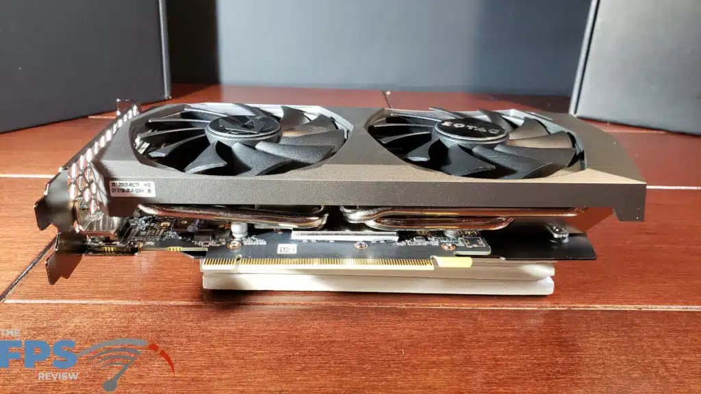 ZOTAC Gaming GeForce RTX 3050 Twin Edge OC: video card Pcie socket side