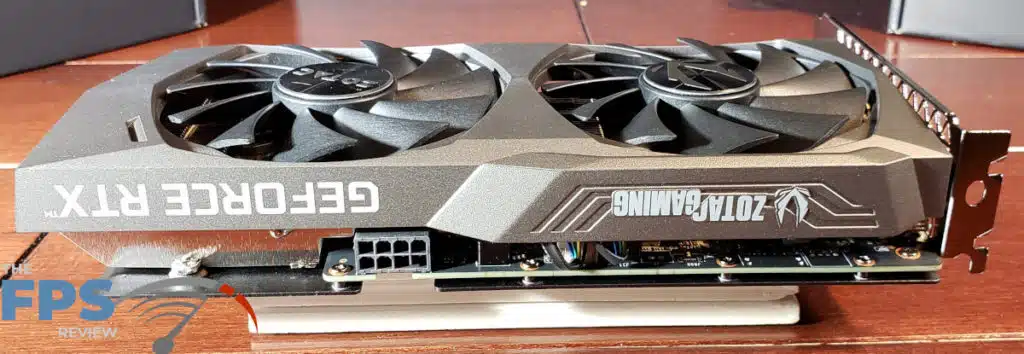 ZOTAC Gaming GeForce RTX 3050 Twin Edge OC: video card outer edge