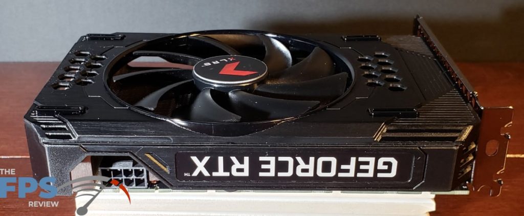 PNY GeForce RTX 3060 12GB XLR8 Gaming Revel- PCIe connection side
