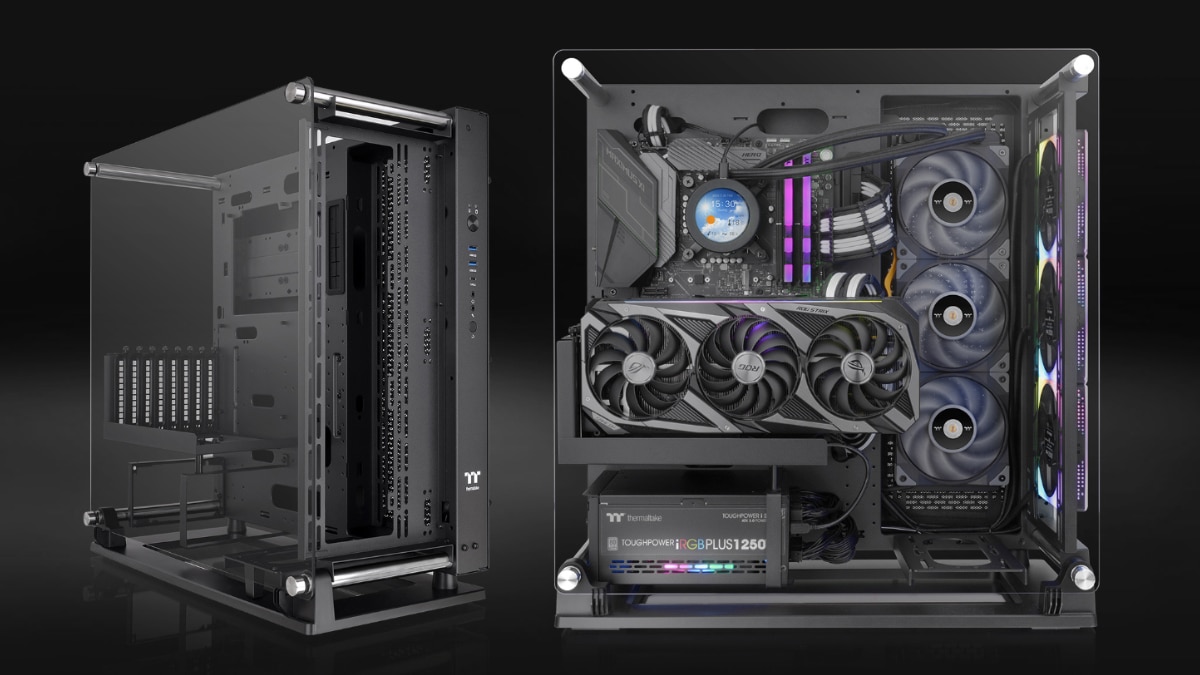 Thermaltake Unveils Core P3 TG Pro Open-Frame Chassis