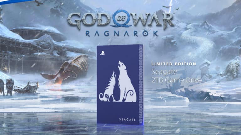 Seagate Launches God of War Ragnarök Game Drive for PS5 and PS4 Consoles