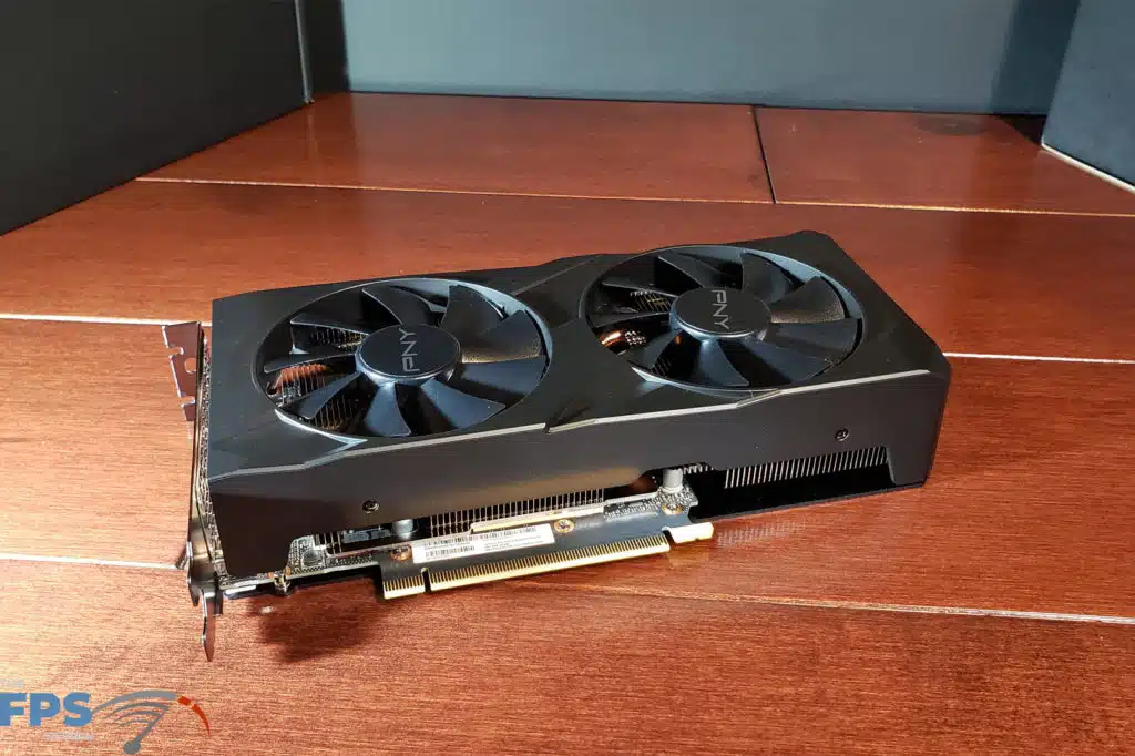 PNY GeForce RTX 3050 8G VERTO Dual Fan: top pcie side