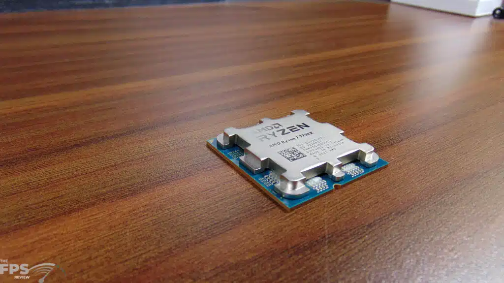 AMD Ryzen 7 7700X CPU Top View