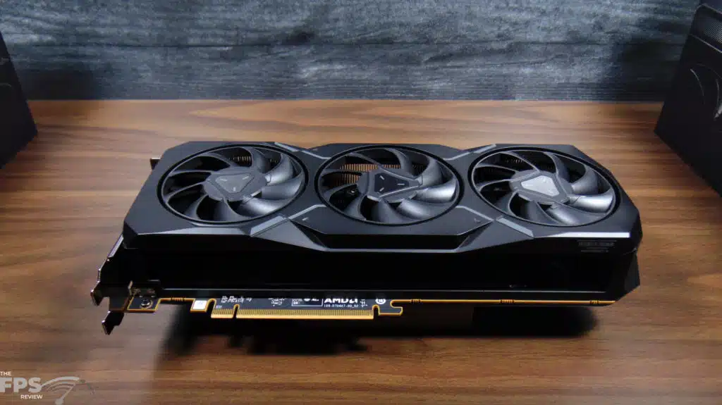 AMD Radeon RX 7900 XT Video Card Top View