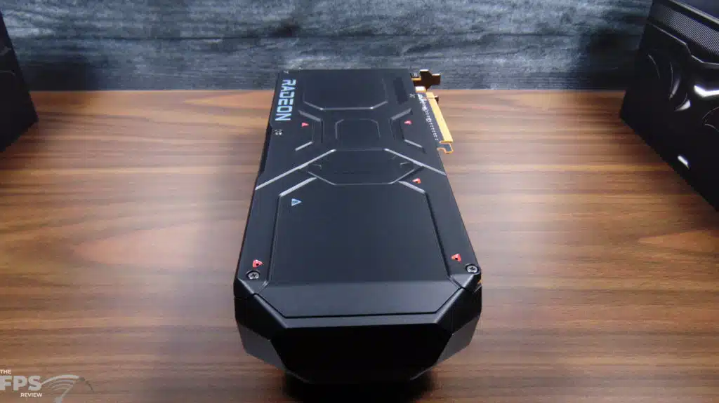 AMD Radeon RX 7900 XTX Video Card Back View