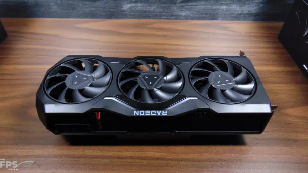 AMD Radeon RX 7900 XTX Video Card Top View