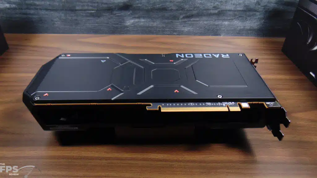 AMD Radeon RX 7900 XTX Video Card Back View