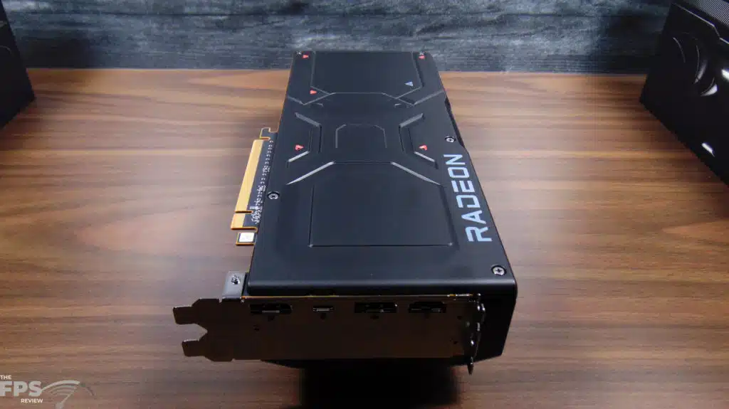 AMD Radeon RX 7900 XTX Video Card Back View
