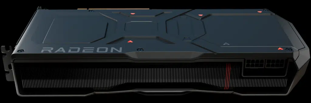 AMD Radeon RX 7900 XTX Video Card Back of Card