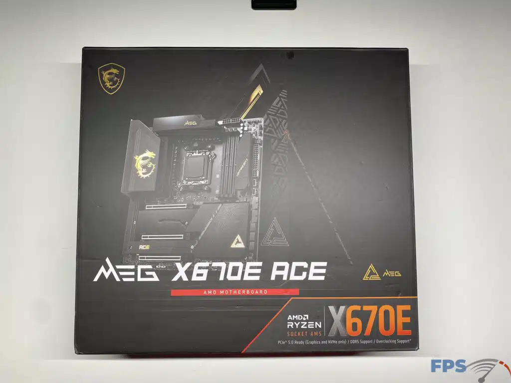 MSI MEG X670E ACE Box front