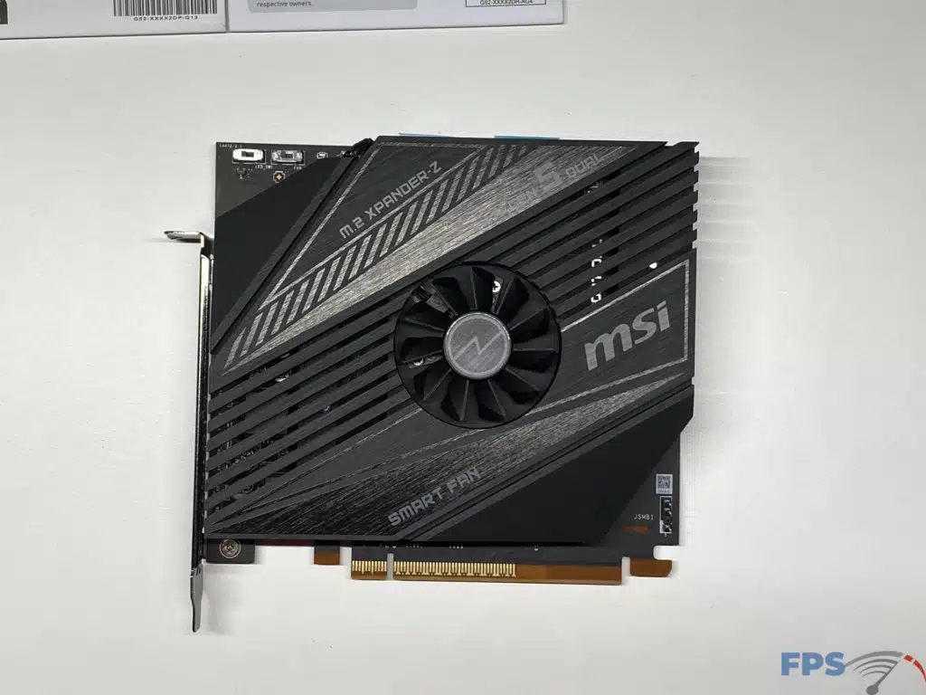 MSI MEG X670E ACE add-on M.2 Card