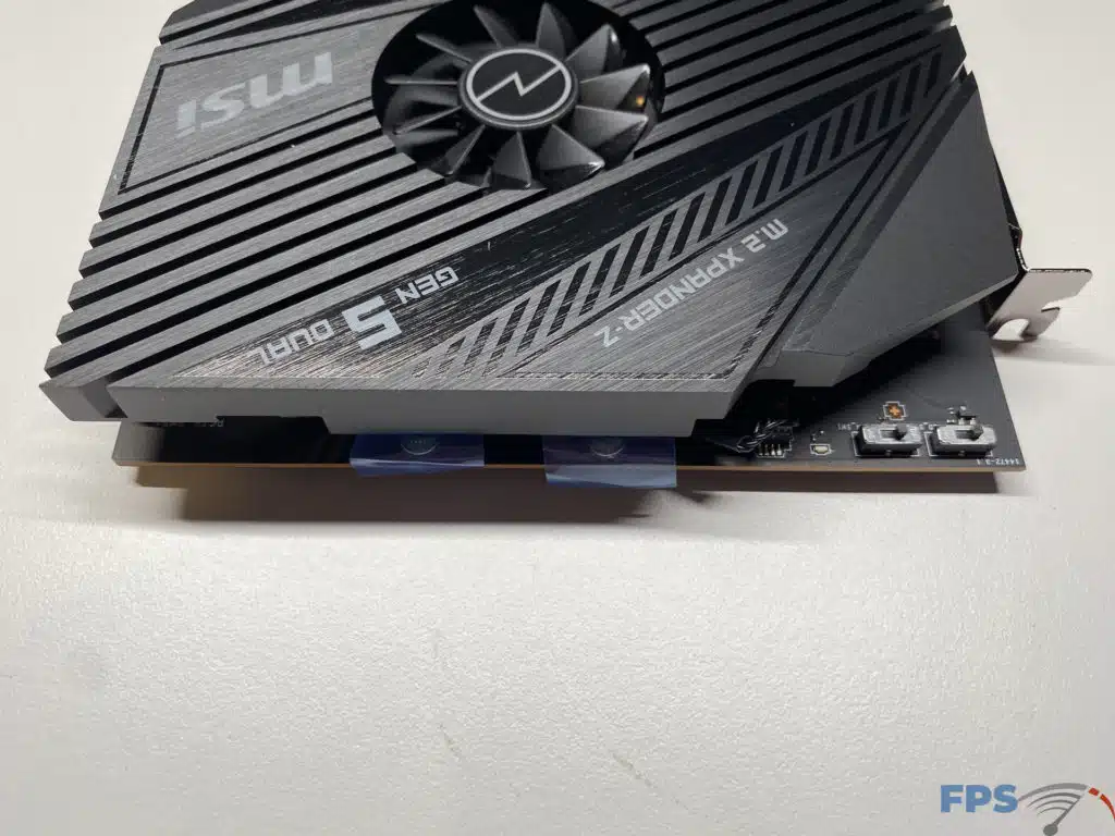 MSI MEG X670E ACE add-on M.2 Card