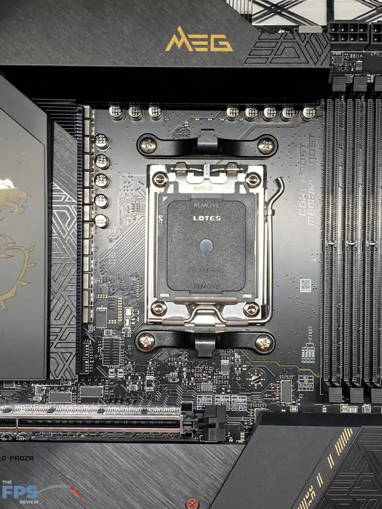 MSI MEG X670E ACE CPU Socket
