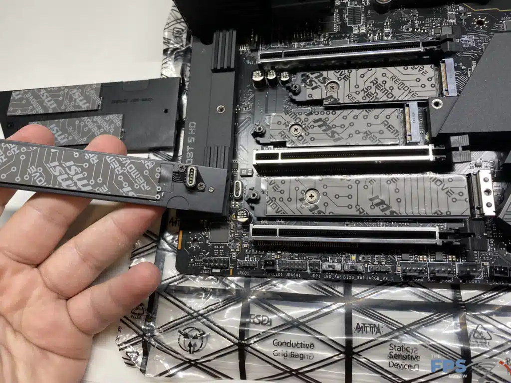 MSI MEG X670E ACE M2 Slots