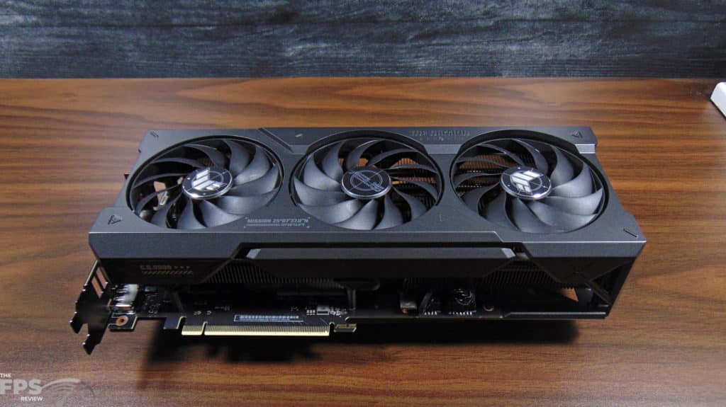 ASUS TUF Gaming GeForce RTX 4070 Ti 12GB OC Edition Top View