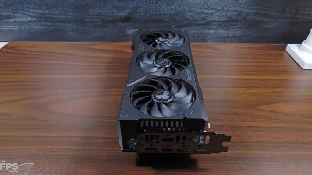 ASUS TUF Gaming GeForce RTX 4070 Ti 12GB OC Edition Top View