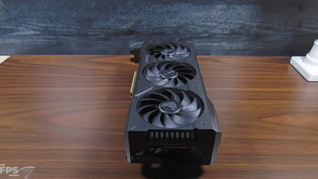 ASUS TUF Gaming GeForce RTX 4070 Ti 12GB OC Edition Top View