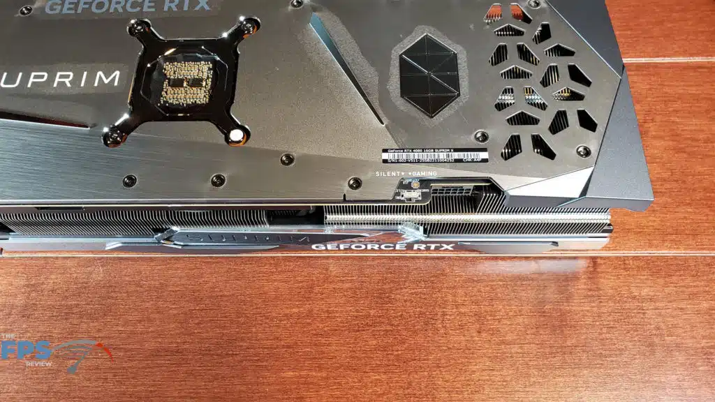 MSI GeForce RTX 4080 16GB SUPRIM X: BIOS switch