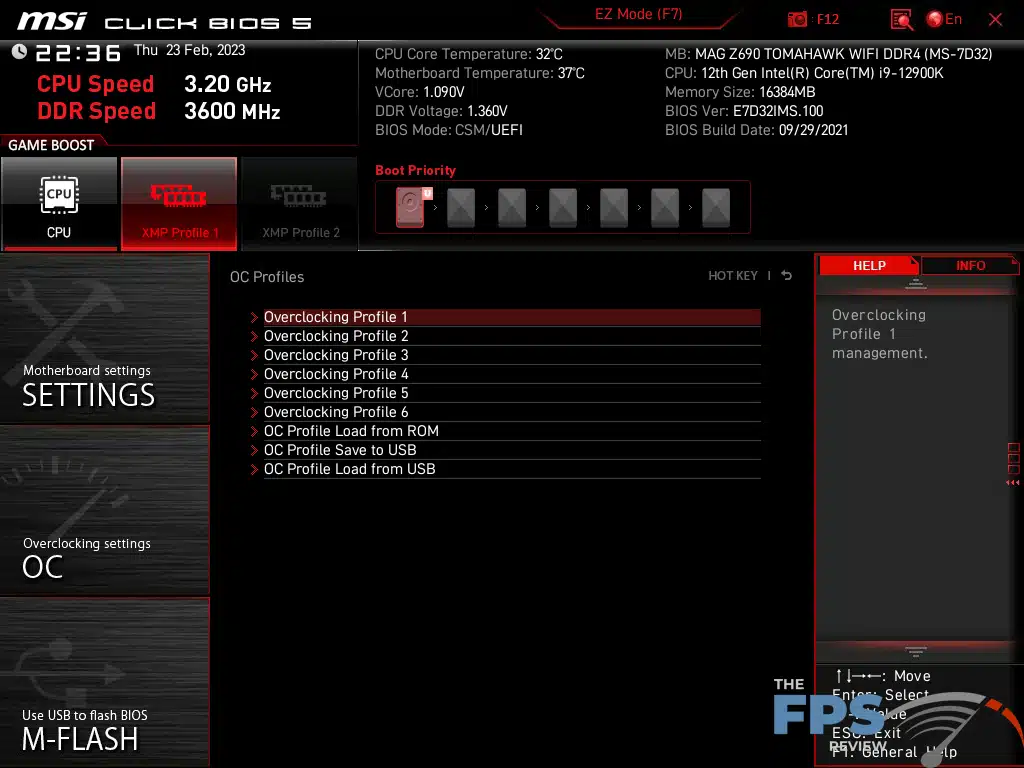 MSI MAG Z690 TOMAHAWK WIFI DDR4 Motherboard Review Page 2 Of 7