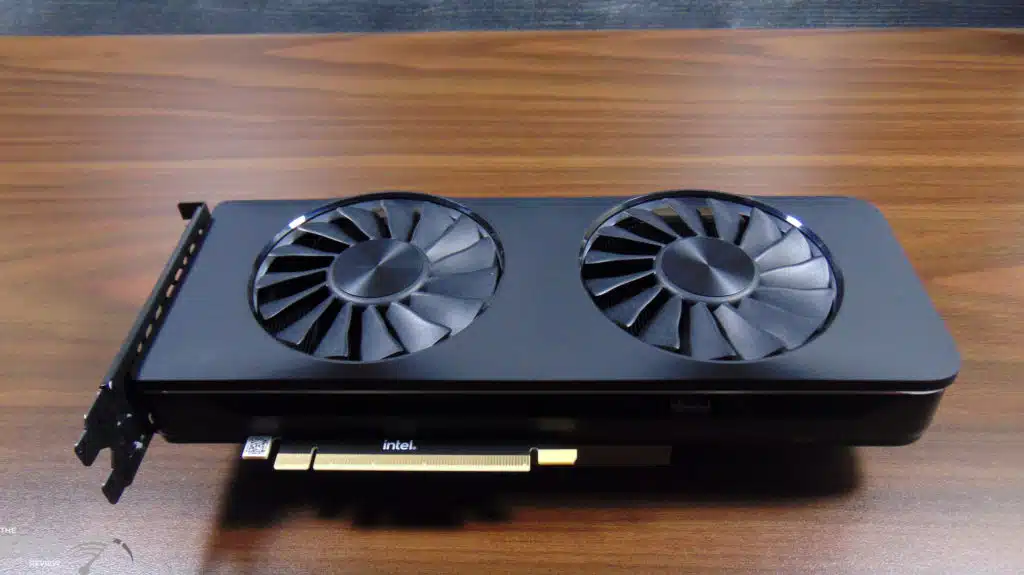 Intel Arc A770 16GB Limited Edition Video Card Top View