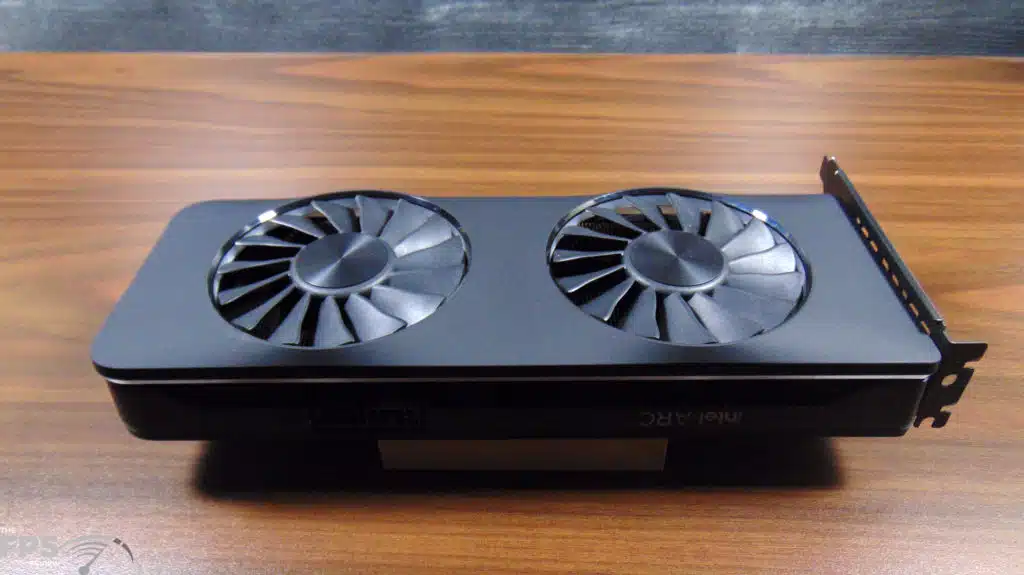 Intel Arc A770 16GB Limited Edition Video Card Top View