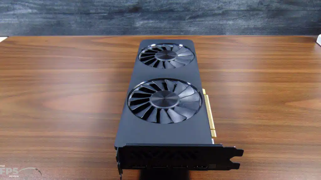 Intel Arc A770 16GB Limited Edition Video Card Top View