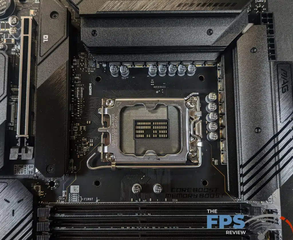 MSI MAG Z690 TOMAHAWK WIFI DDR4 CPU Socket top