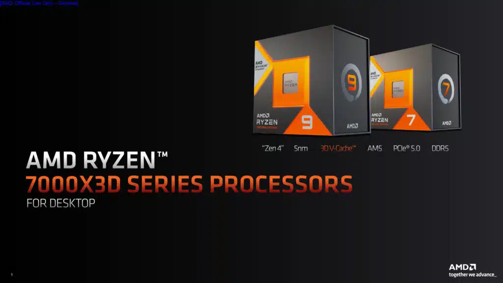 AMD Ryzen 7000X3D Press Deck