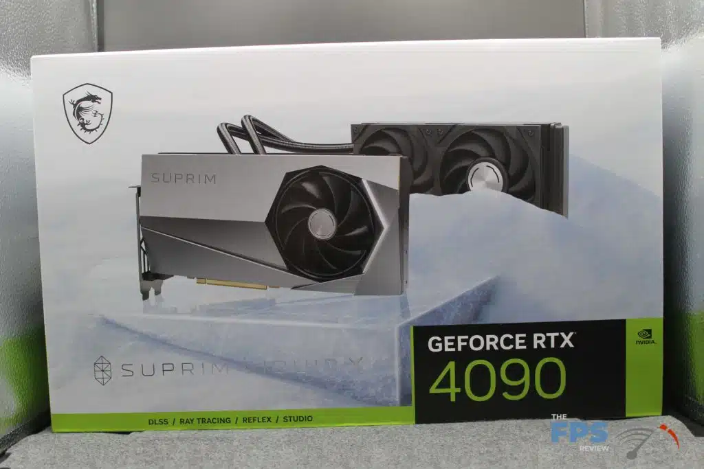 MSI RTX 4090 SUPRIM LIQUID X box front