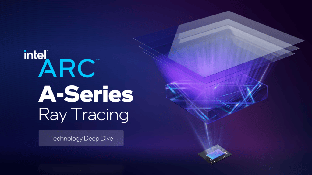 Intel Arc A-Series Ray Tracing Architecture Deep Dive Press Slide
