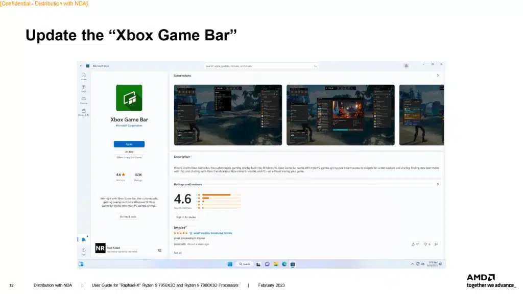 Reviewer User Guide for 7000X3D