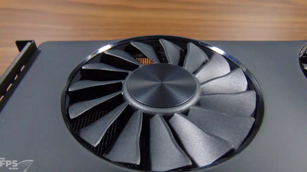 Intel Arc A750 Limited Edition Video Card Left Fan