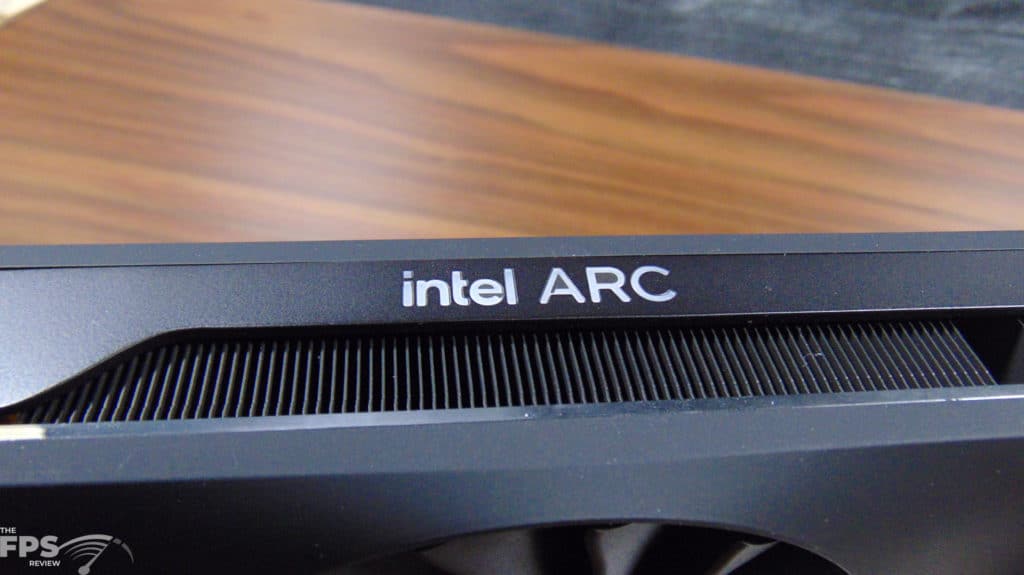 Intel Arc A750 Limited Edition Video Card Intel Arc Logo