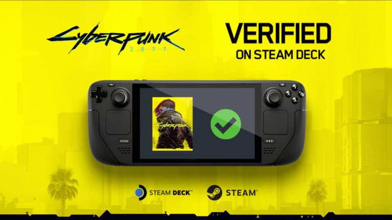 Cyberpunk 2077 Has Been Verified for Steam Deck Compatibility