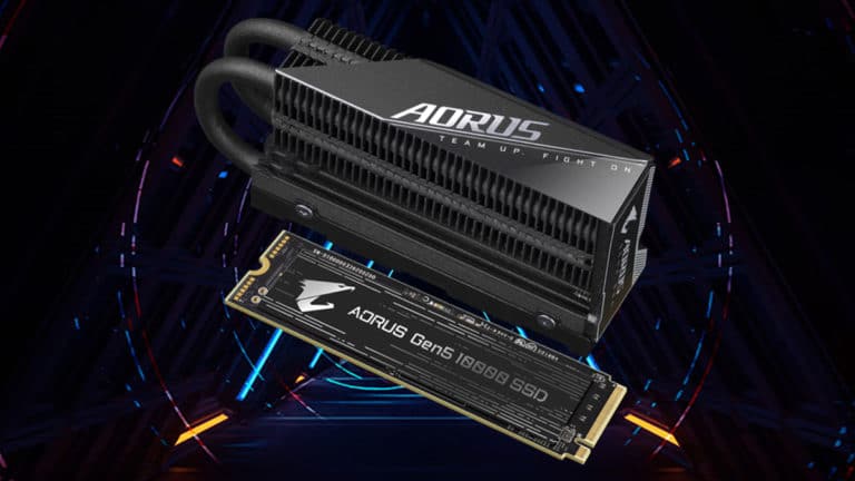 GIGABYTE Announces Availability of AORUS Gen5 10000 SSD