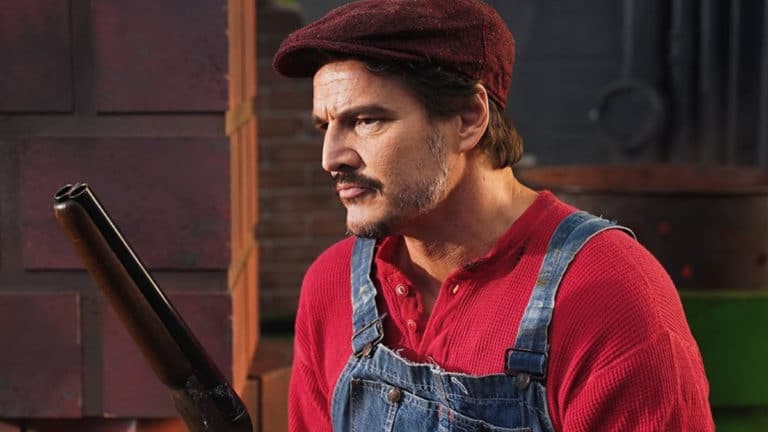 Pedro Pascal Stars as Shotgun-Wielding Mario in HBO Mario Kart Trailer (SNL)