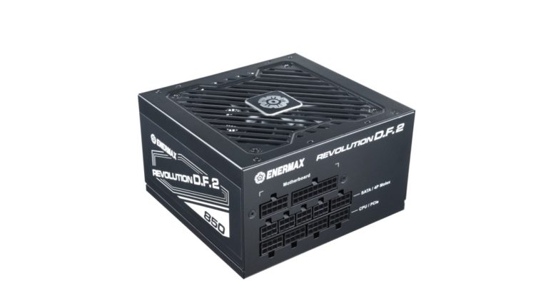 ENERMAX Releases Upgraded Fully Modular 80 PLUS Gold Certified REVOLUTION D.F. 2 850W Power Supply
