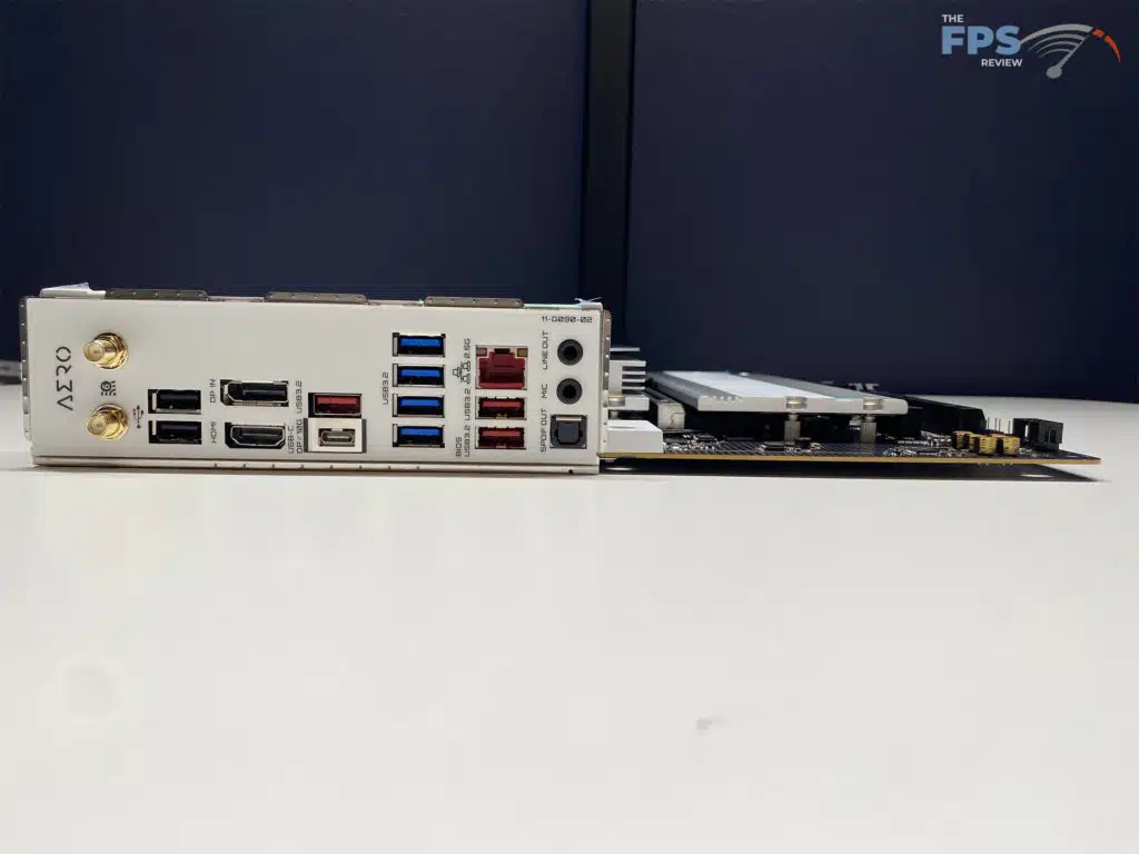 GIGABYTE B650 AERO G Full back panel