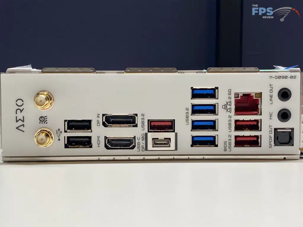 GIGABYTE B650 AERO G rear I/O only