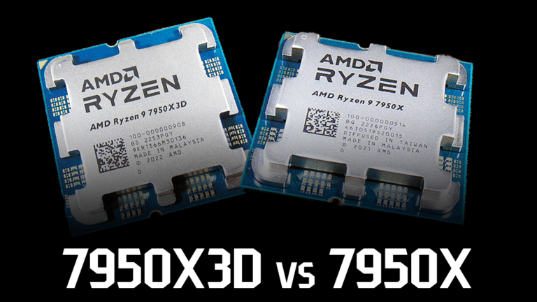 AMD Ryzen 9 7950X3D CPU and AMD Ryzen 9 7950X CPU