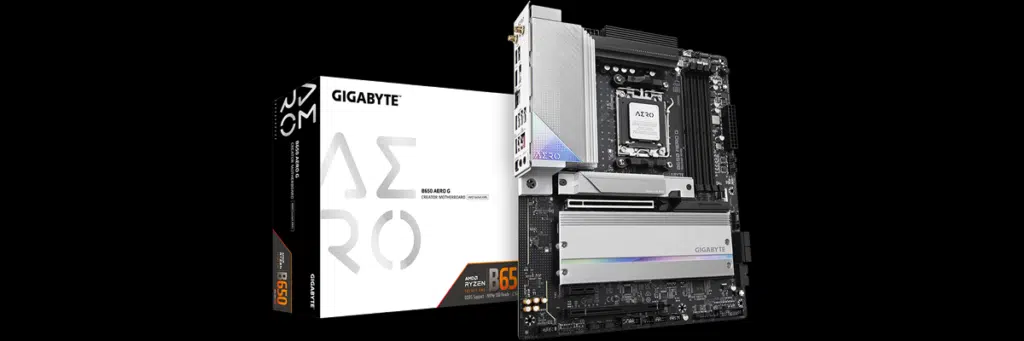 GIGABYTE B650 AERO G Motherboard Review Banner Image