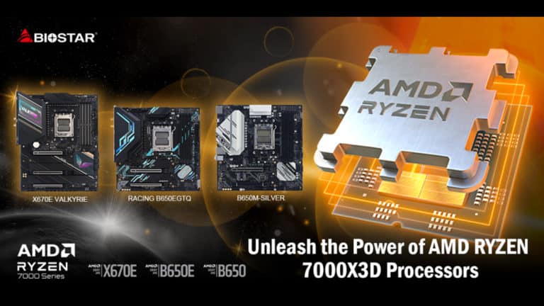BIOSTAR Announces List of Motherboards Ready to Run AMD Ryzen 7000X3D Series Processors