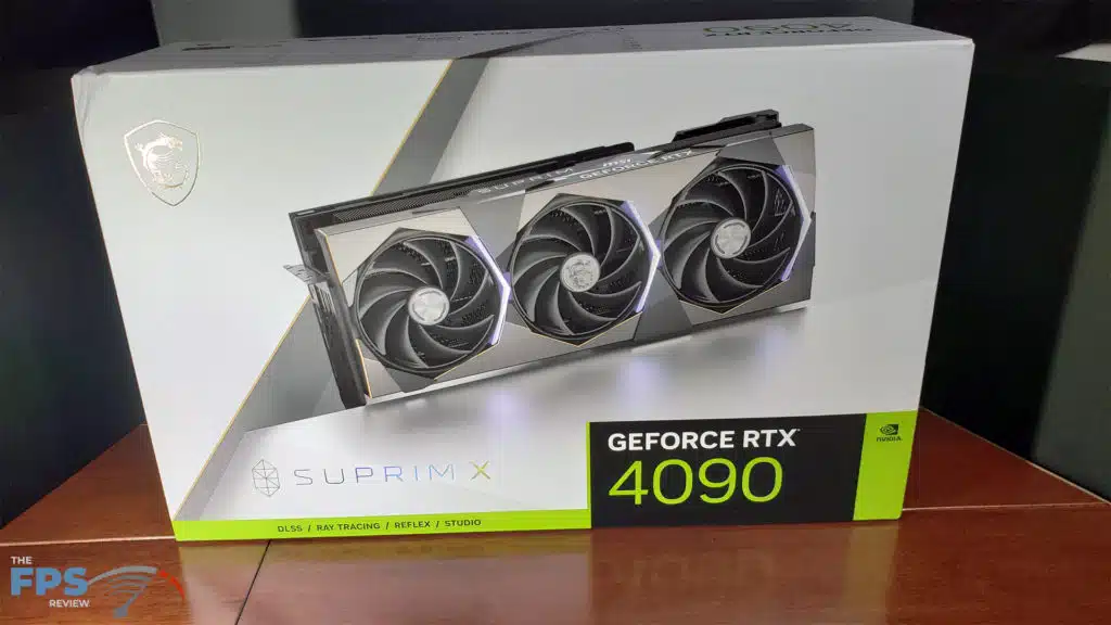 MSI GeForce RTX 4090 SUPRIM X: box front